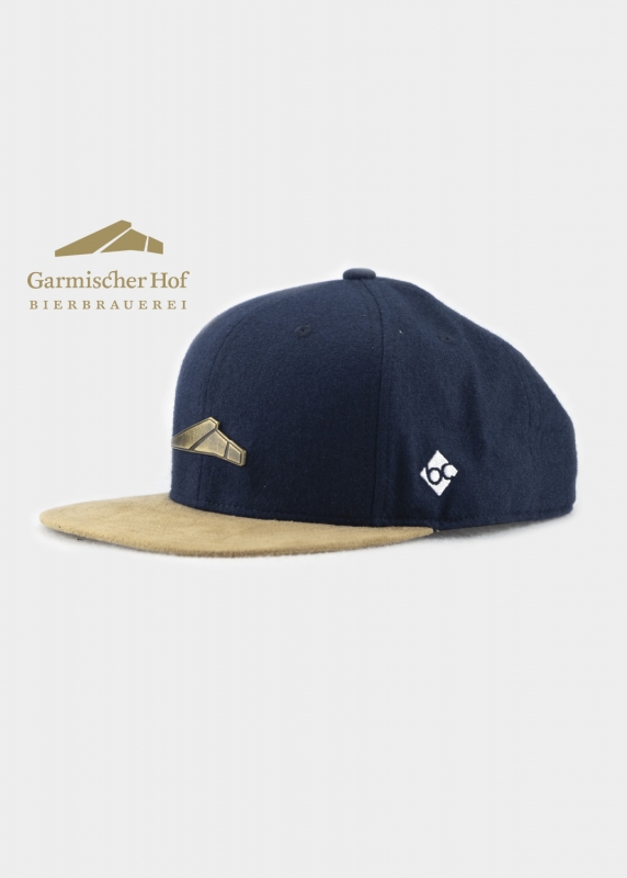 "Garmischer Hof" - dunkelblau (Strapback)